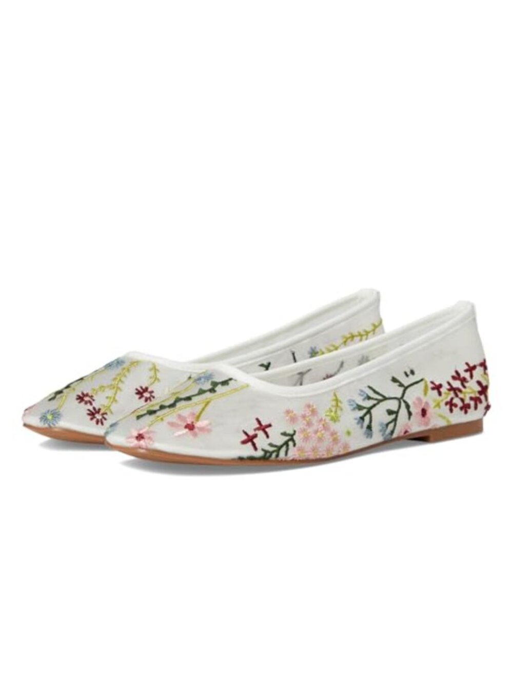 Madden Girl Cass Mesh Ballet Flats Round Toe Slip-On